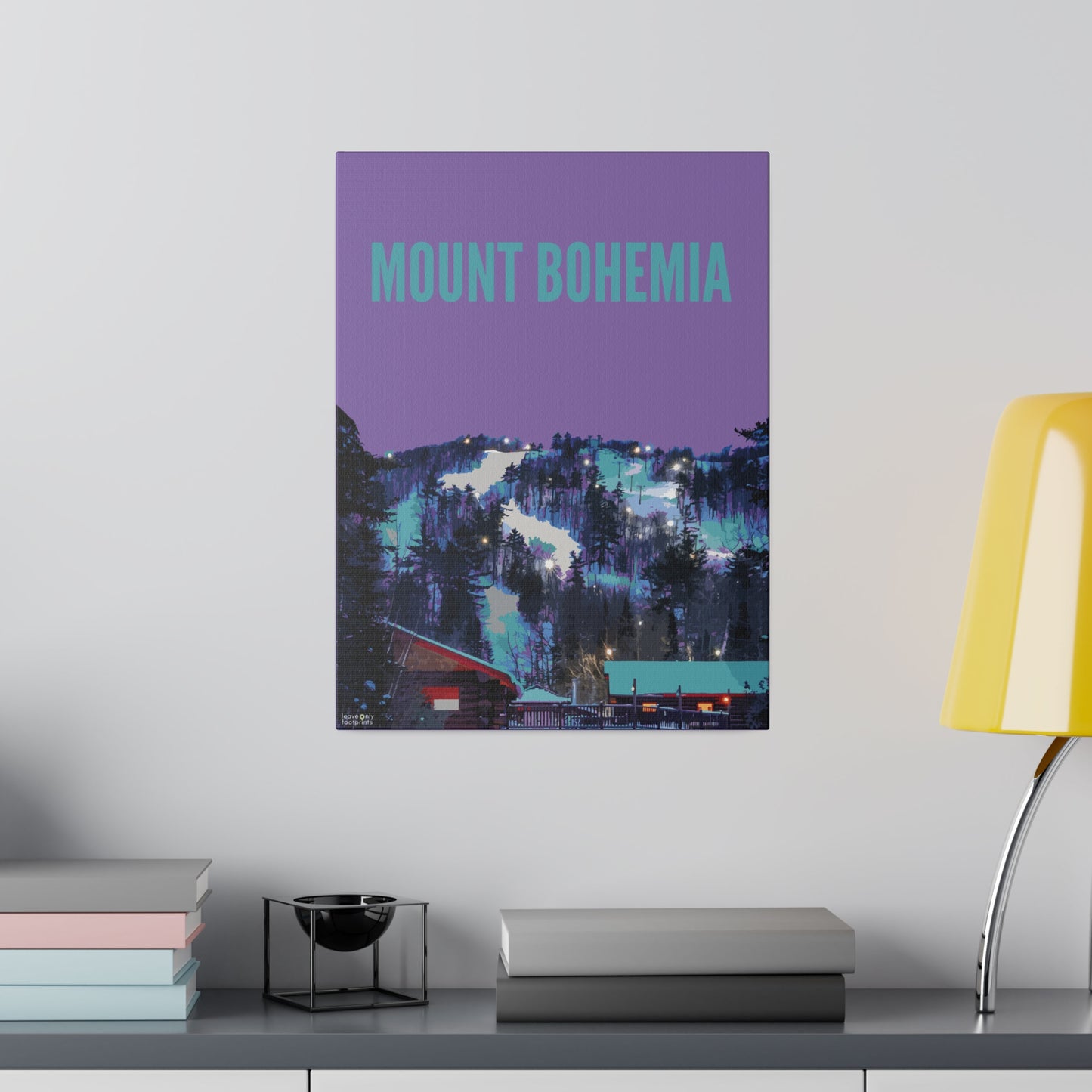 Mount Bohemia Matte Canvas, Stretched, 0.75"