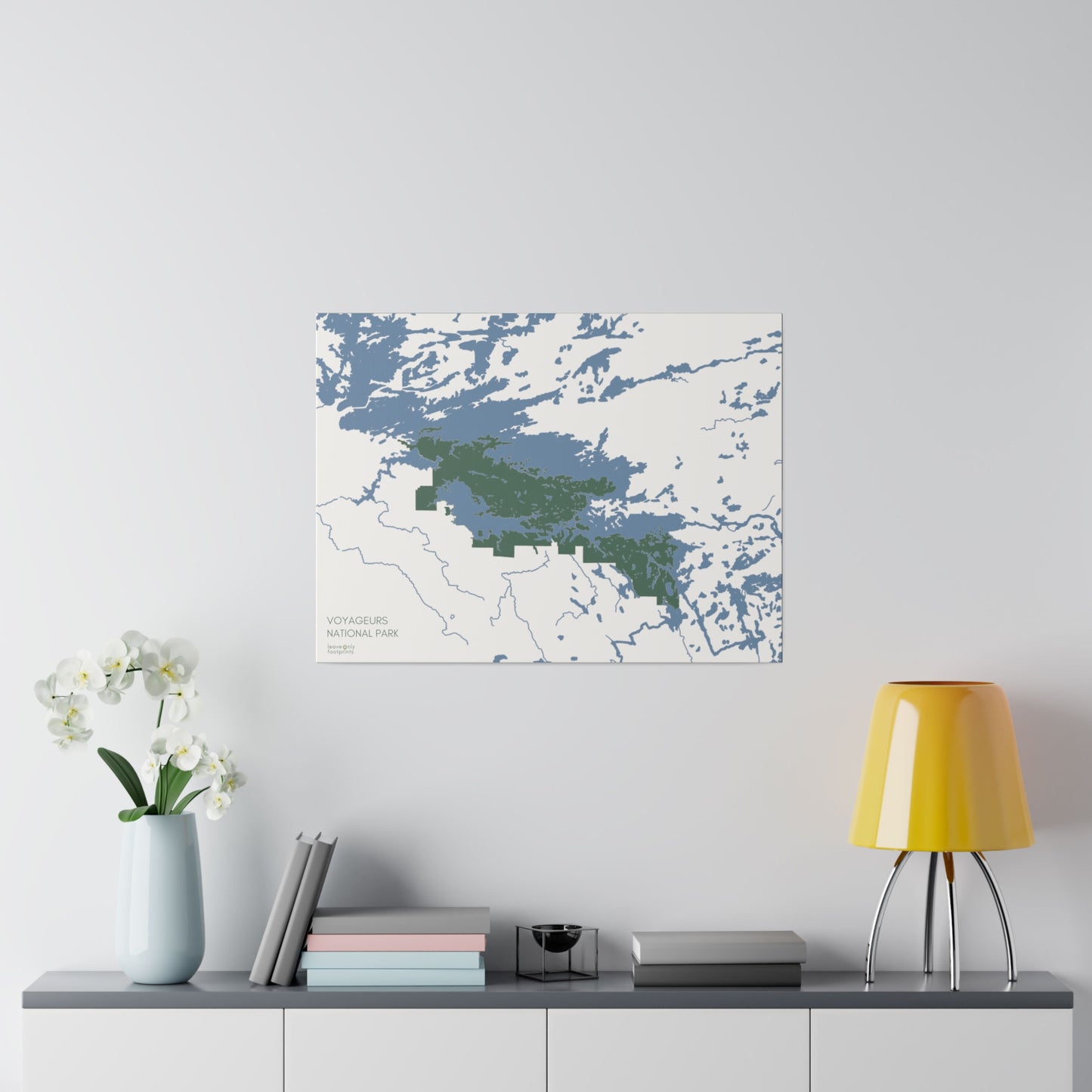 Voyageurs National Park Matte Canvas, Stretched, 0.75"