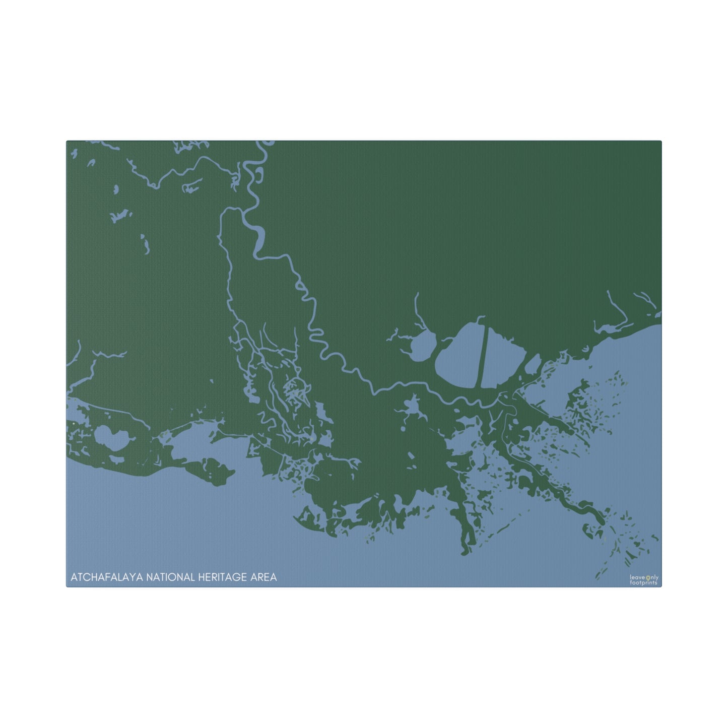 Atchafalaya National Heritage Area Matte Canvas, Stretched, 0.75"