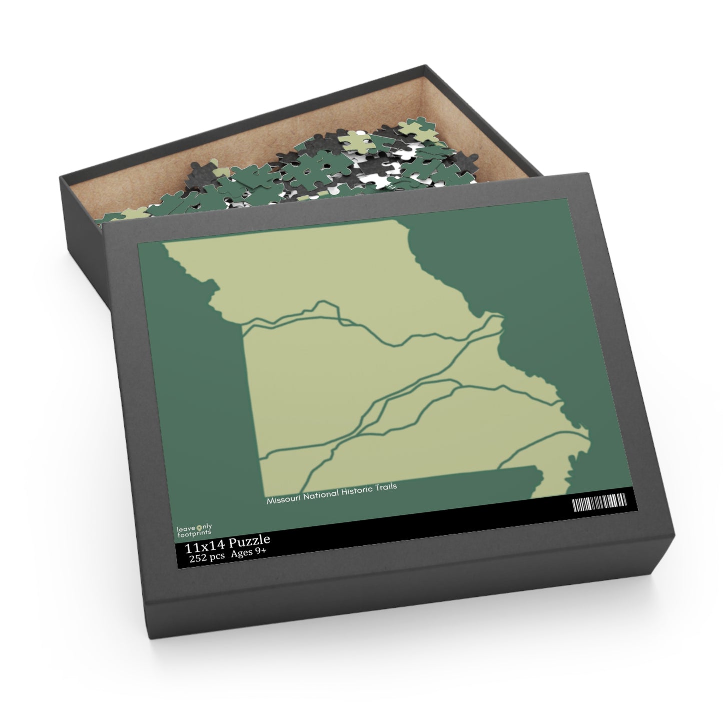 Missouri National Historic Trails Puzzle (252, 500-Piece)