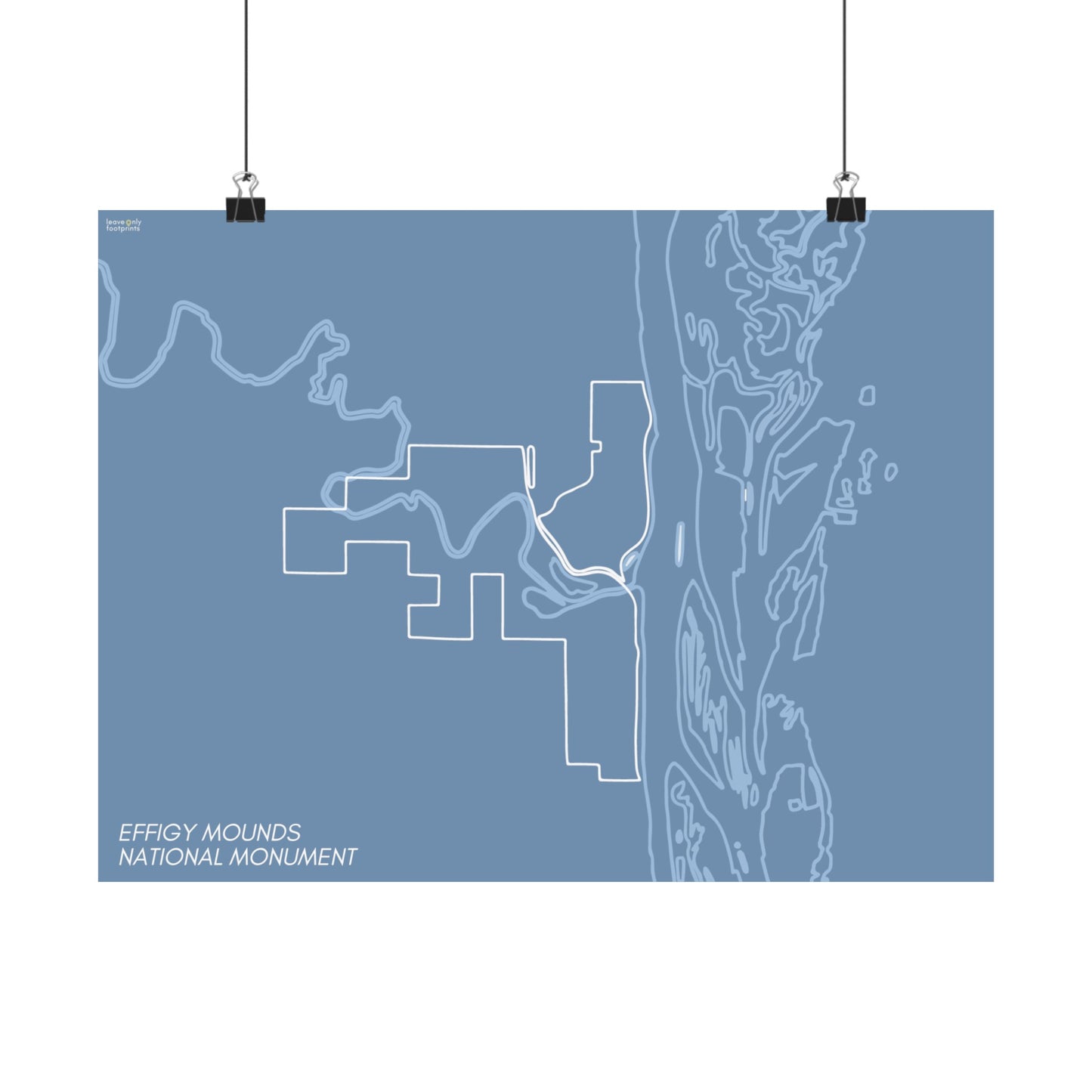 Effigy Mounds National Monument Horizontal Print