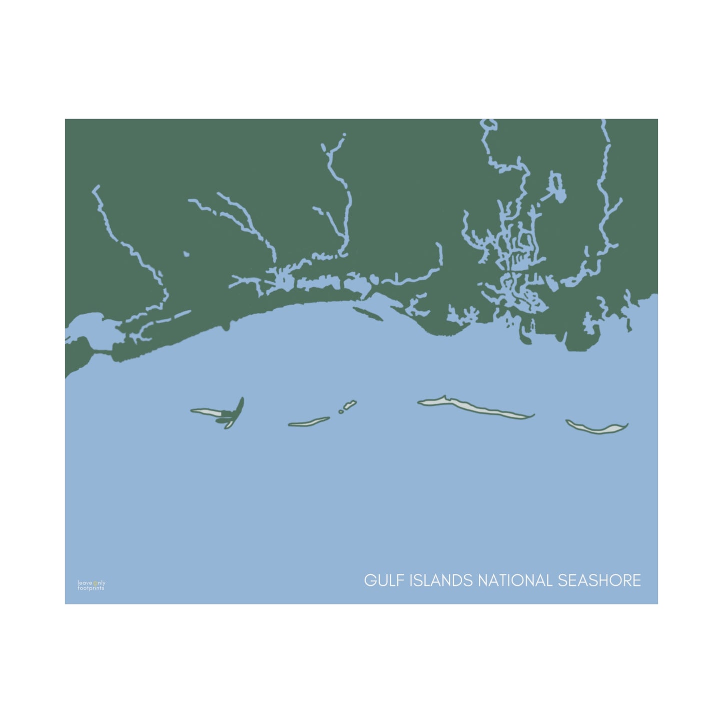 Gulf Islands National Seashore Horizontal Print
