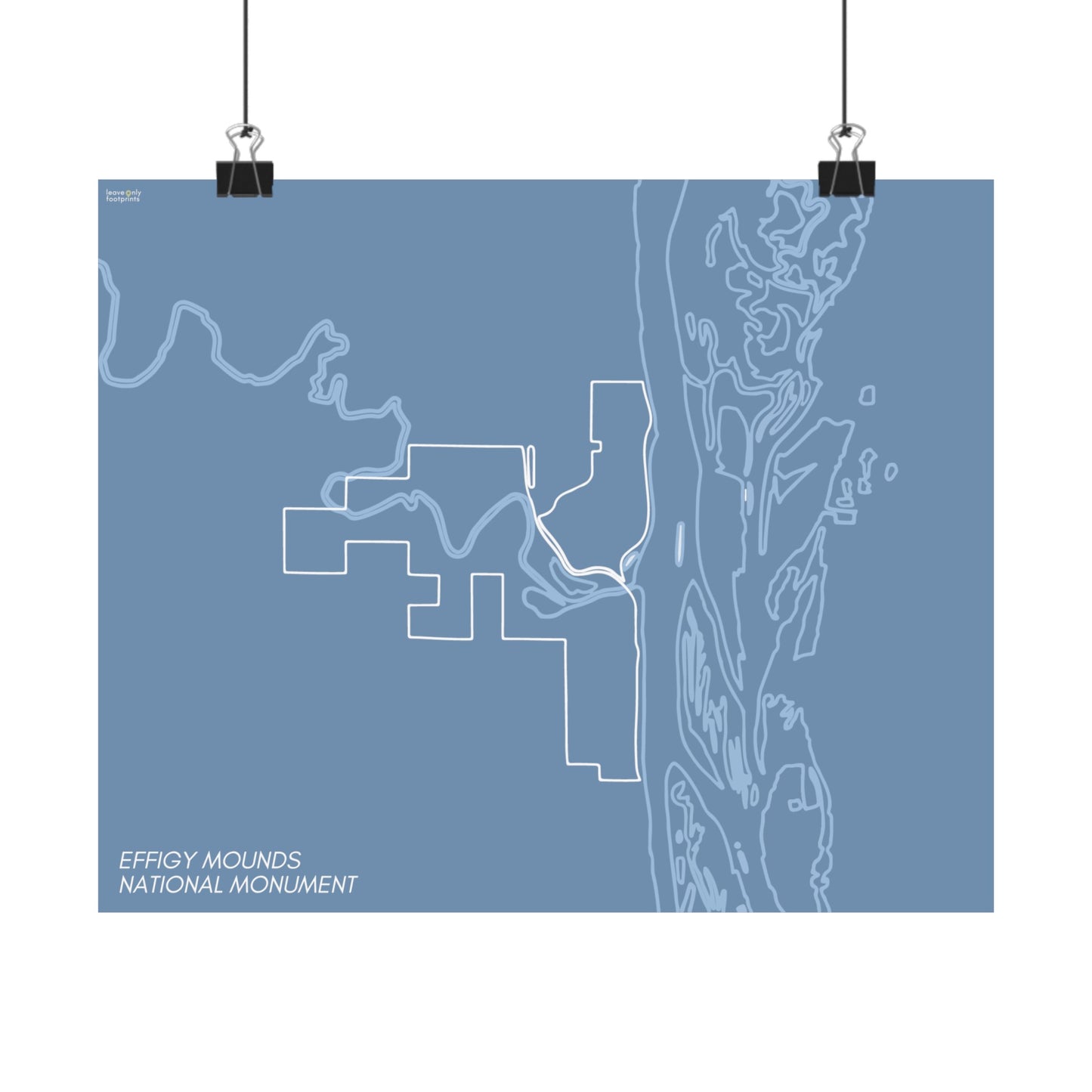 Effigy Mounds National Monument Horizontal Print