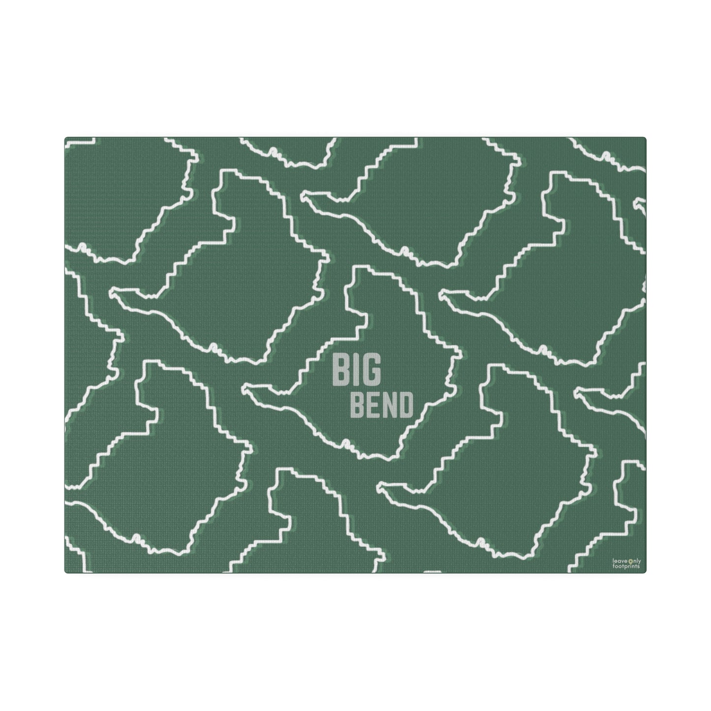 Big Bend National Park Matte Canvas, Stretched, 0.75"