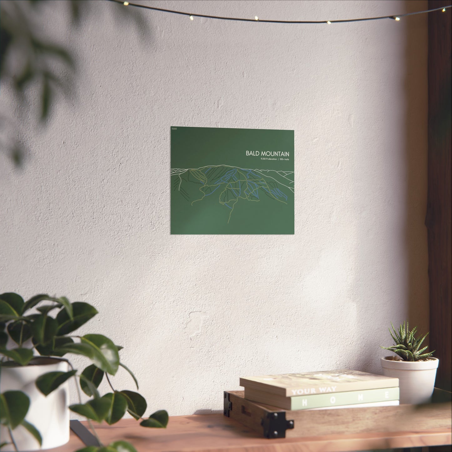 Bald Mountain Horizontal Print