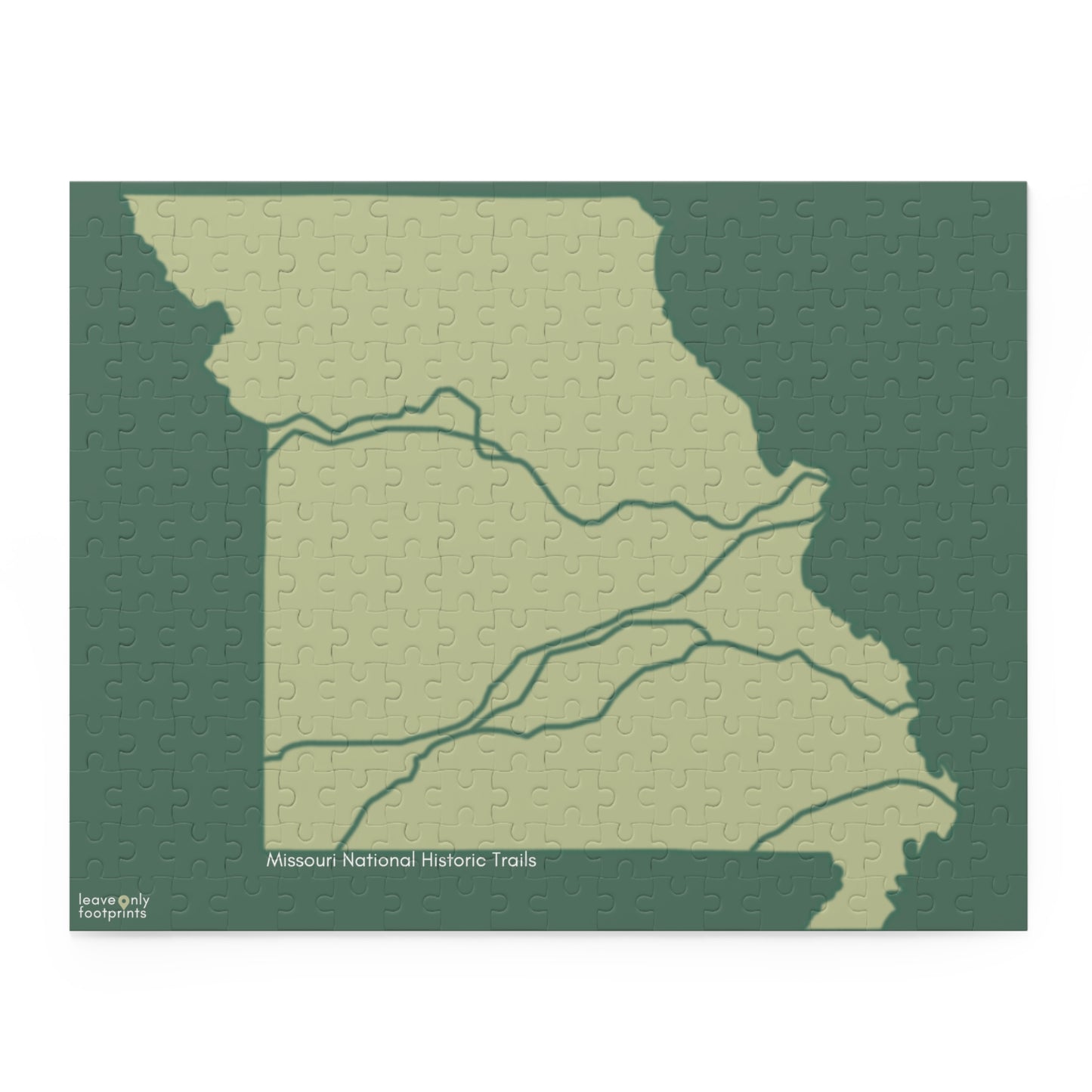 Missouri National Historic Trails Puzzle (252, 500-Piece)