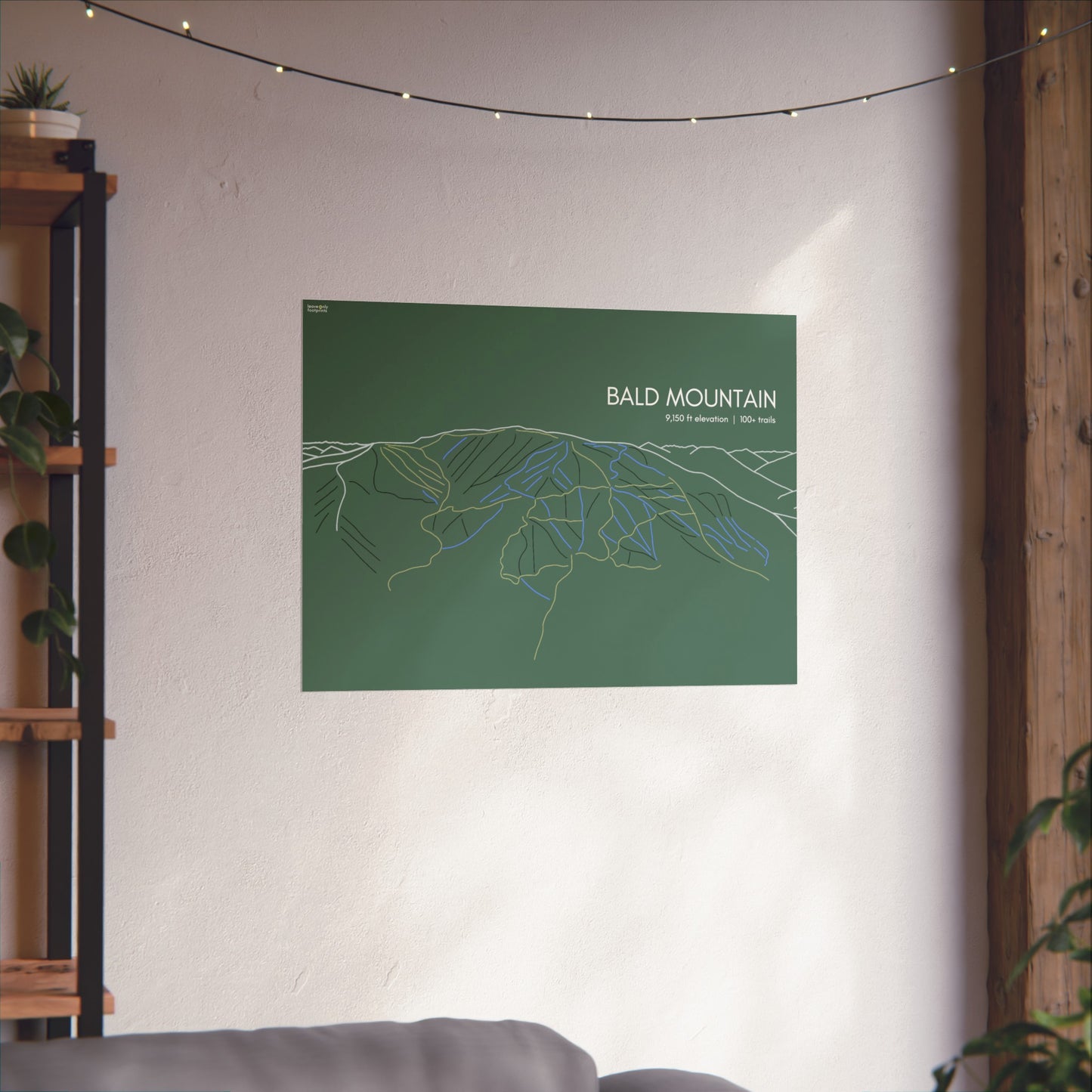 Bald Mountain Horizontal Print