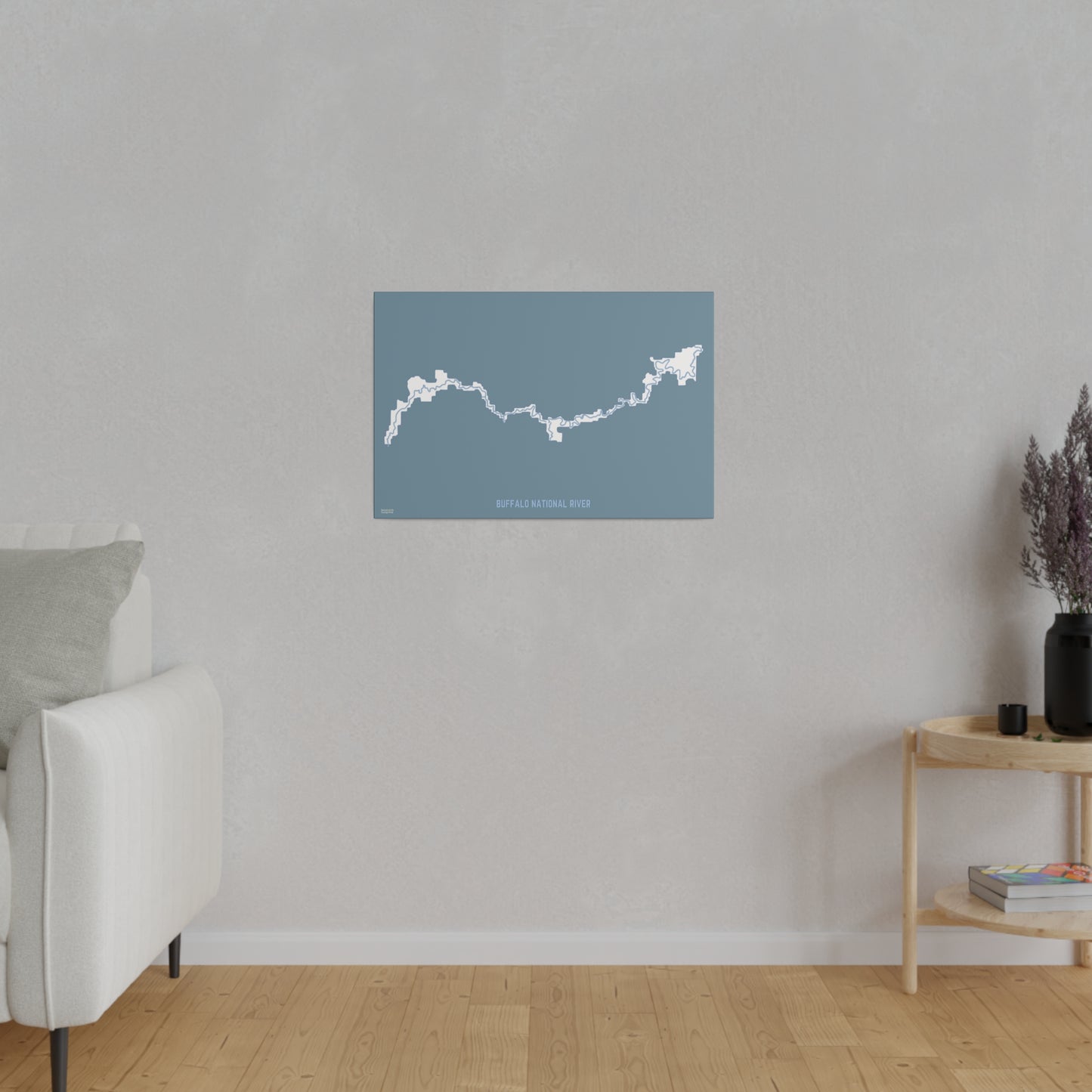 Buffalo National River Matte Canvas, Stretched, 0.75"