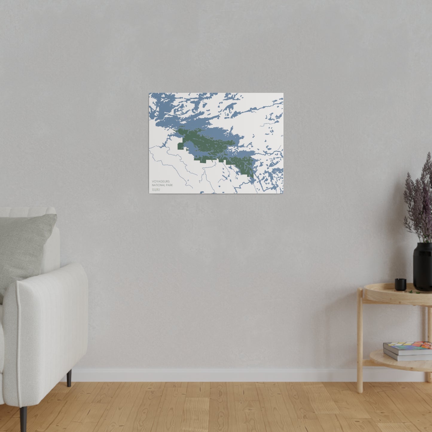 Voyageurs National Park Matte Canvas, Stretched, 0.75"