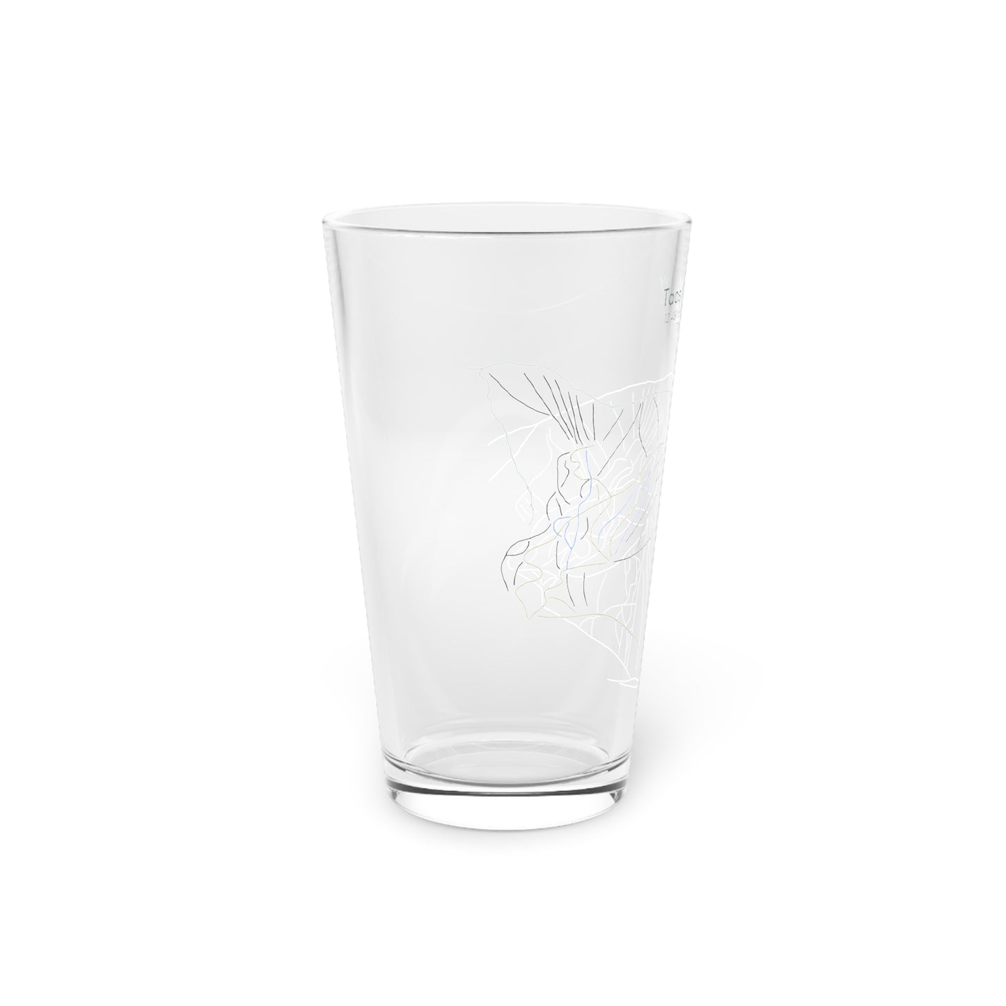 Taos Ski Valley Pint Glass, 16oz