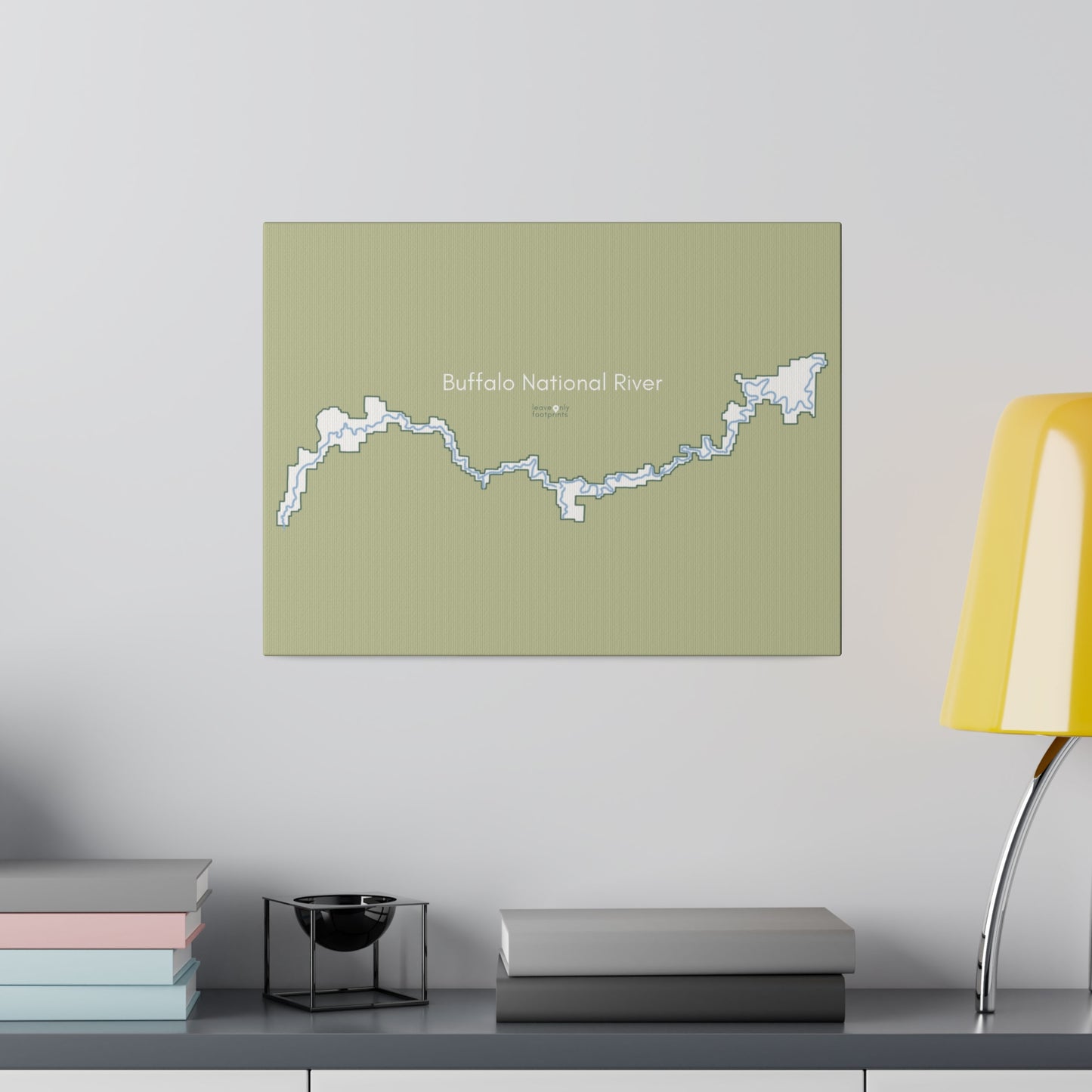 Buffalo National River Matte Canvas, Stretched, 0.75"