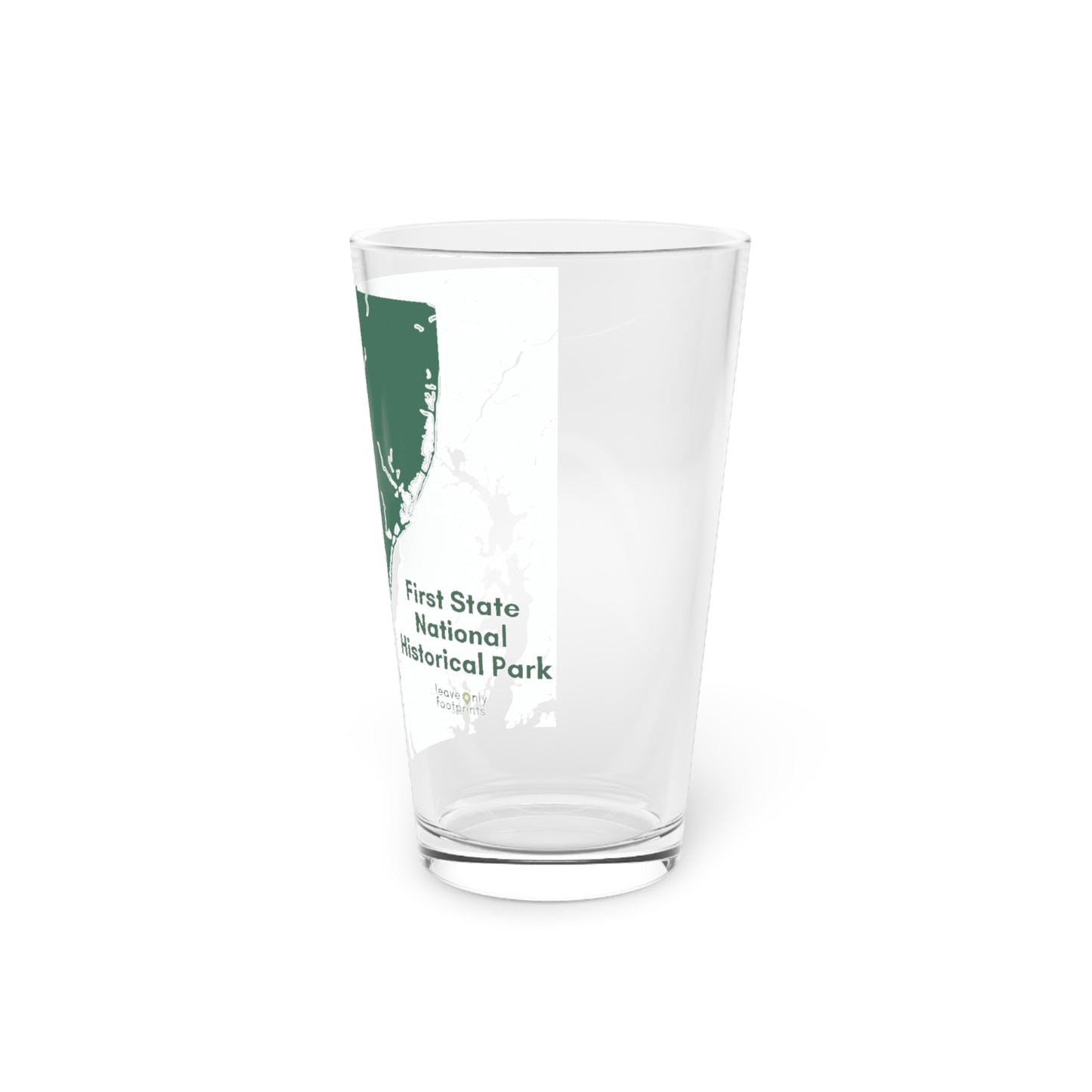 First State National Park Pint Glass, 16oz