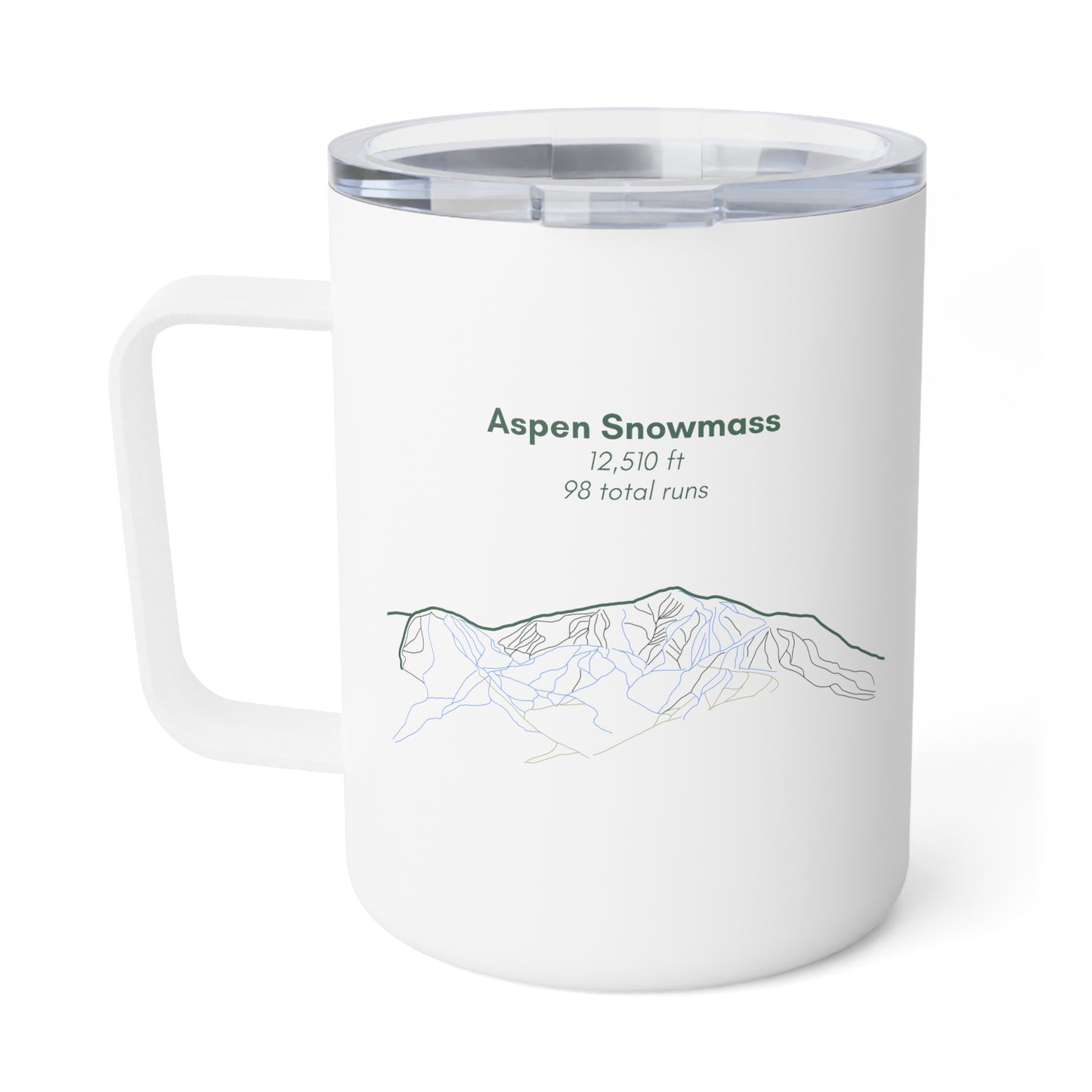 Aspen Snowmass Insulated Coffee Mug, 10oz
