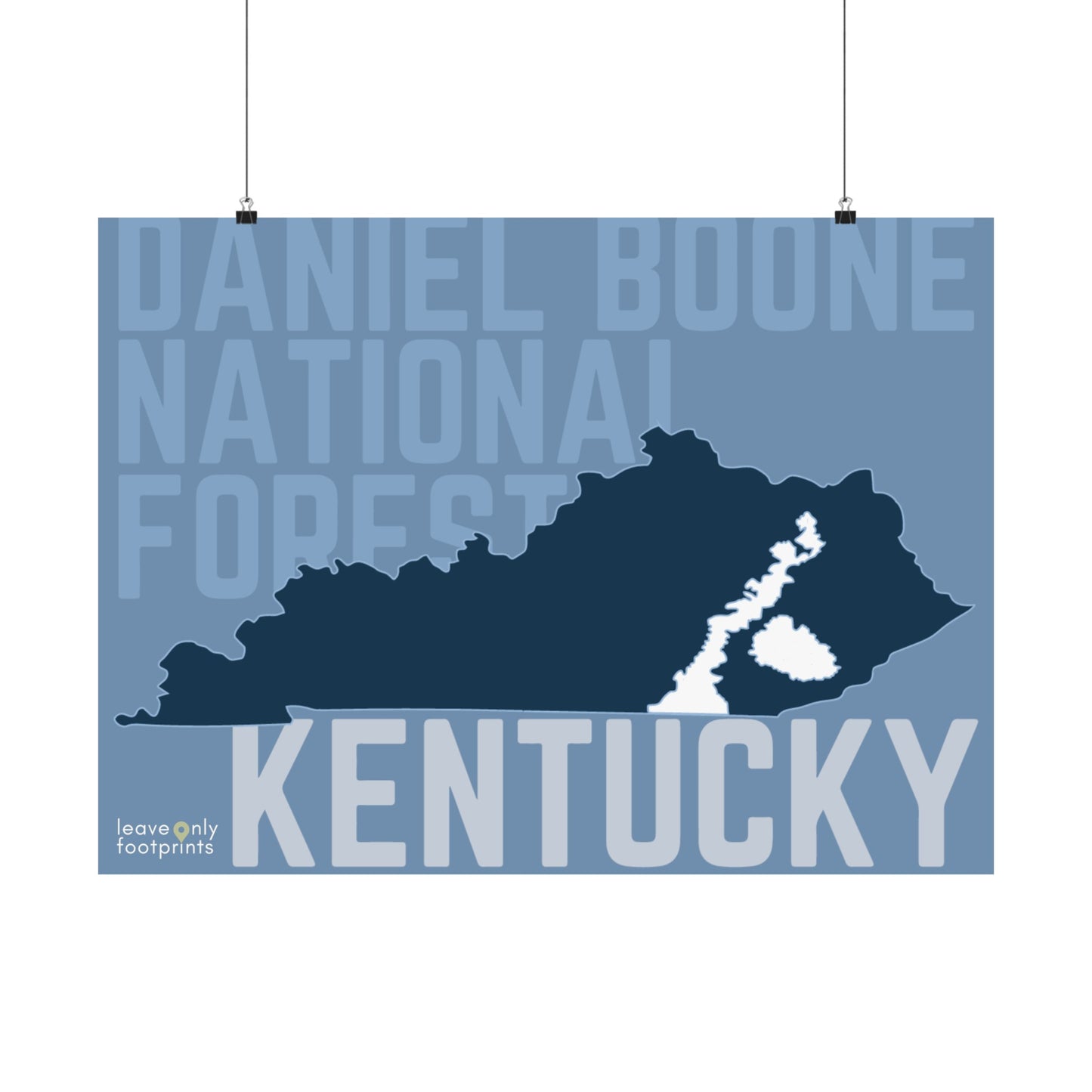 Daniel Boone National Forest Horizontal Print
