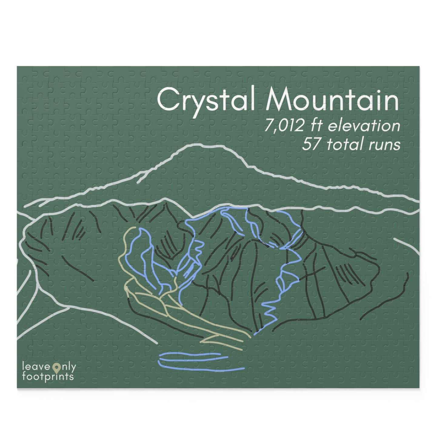 Crystal Mountain Puzzle (252, 500-Piece)