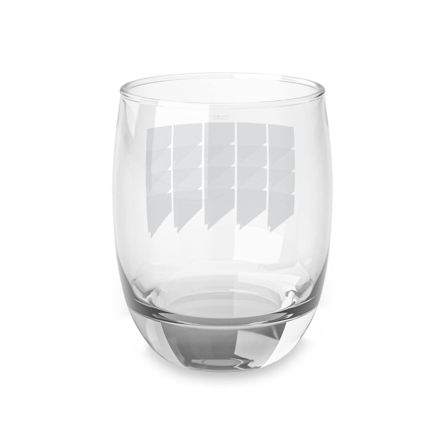 Nevada National Trails Patterned Bar Glass