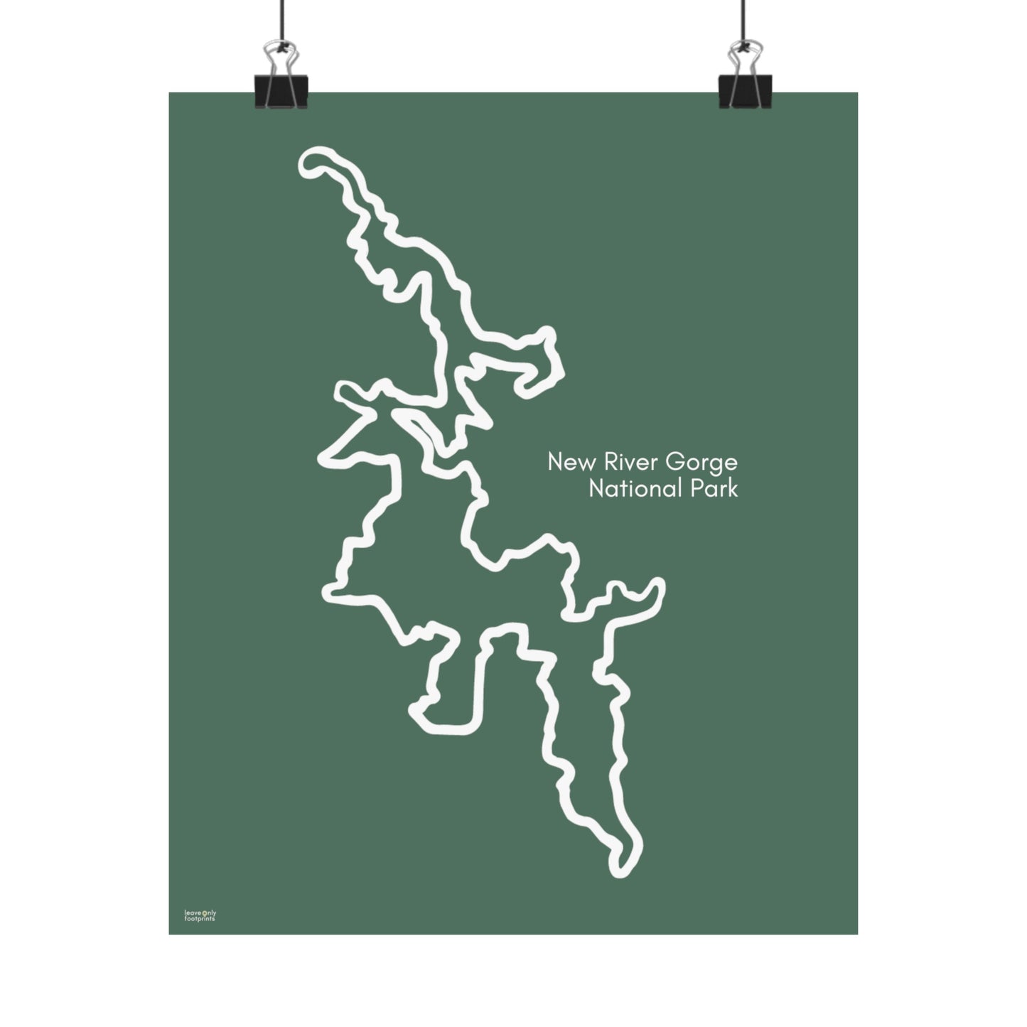 New River Gorge National Park Vertical Poster
