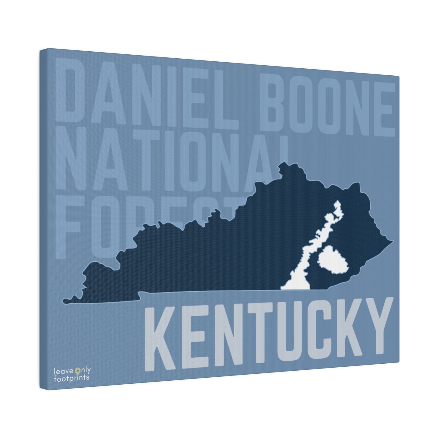 Daniel Boone National Forest Matte Canvas, Stretched, 0.75"