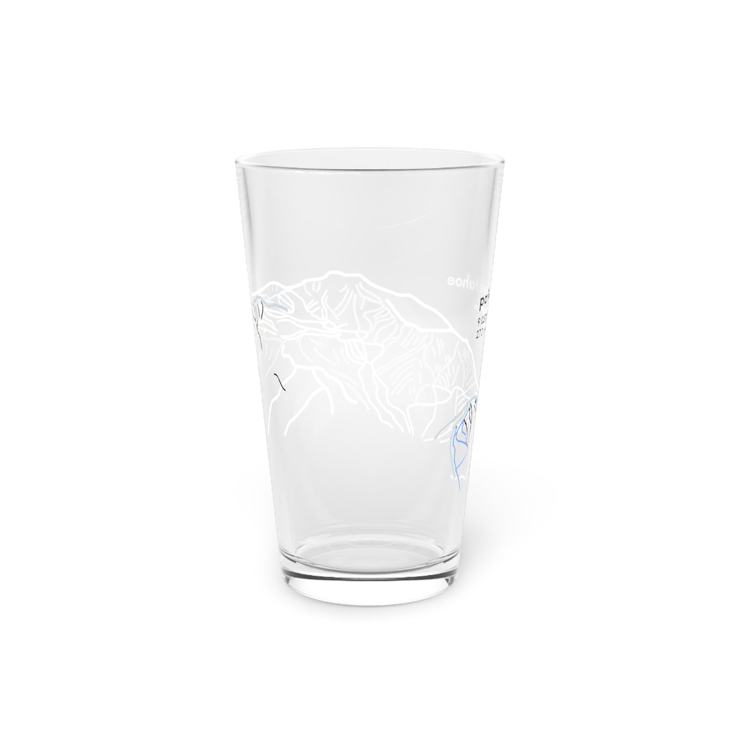 Palisades Tahoe Pint Glass, 16oz