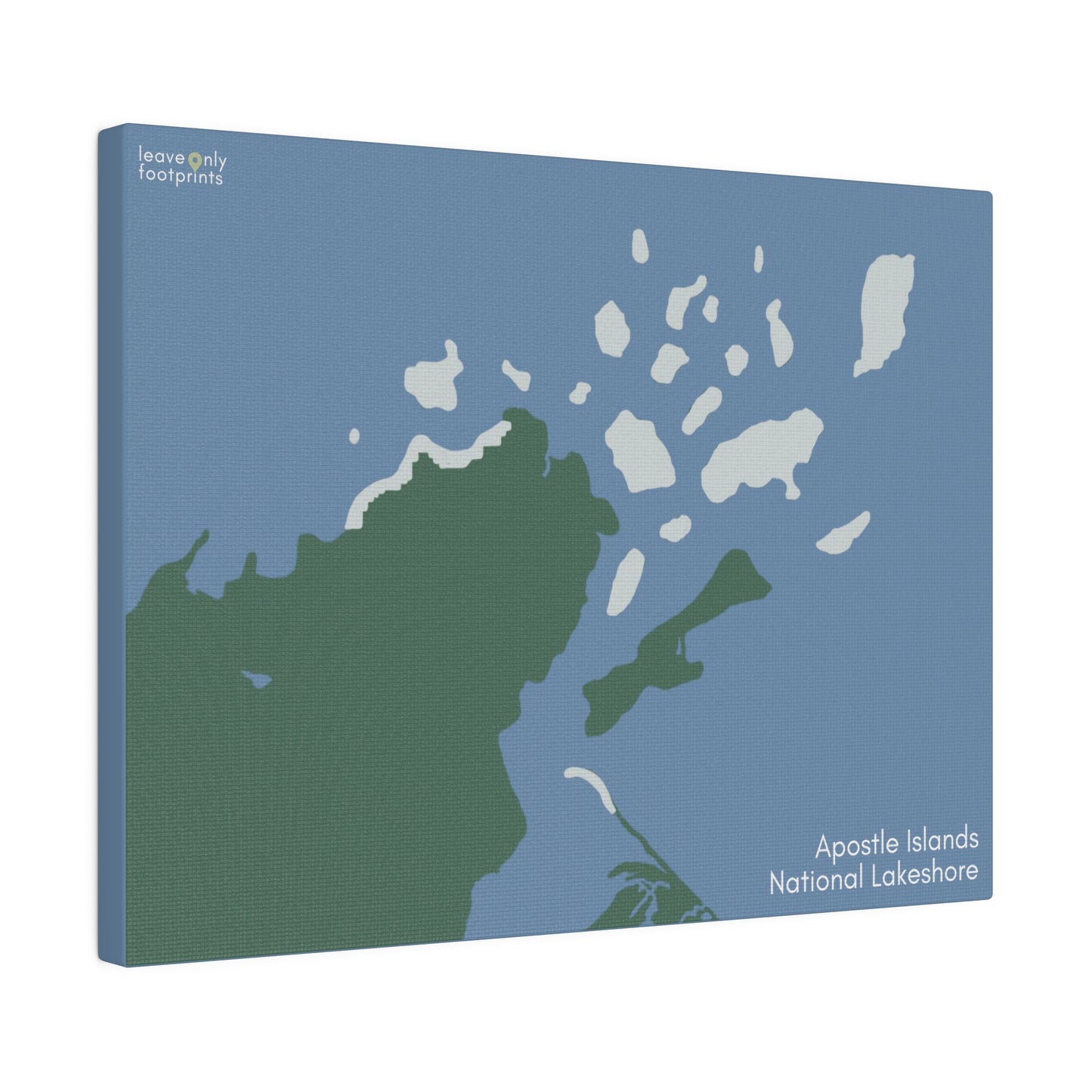 Apostle Islands National Lakeshore Matte Canvas, Stretched, 0.75"