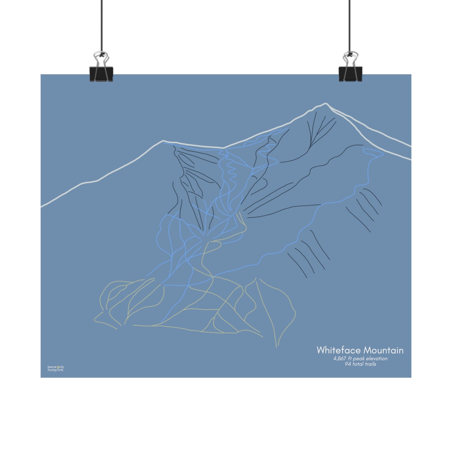 Whiteface Mountain Horizontal Print