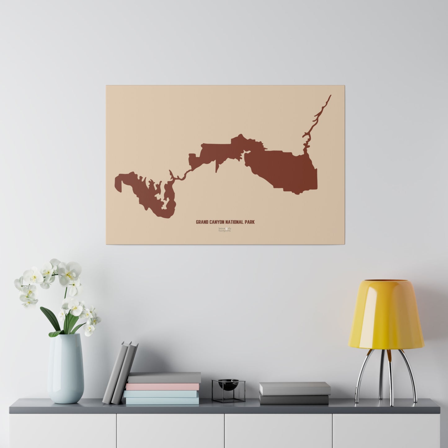 Grand Canyon National Park Matte Canvas, Stretched, 0.75"