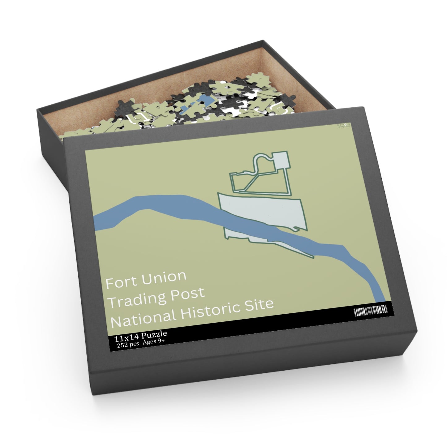 Fort Union Trading Post National Historic Site Puzzle (252, 500-Piece)