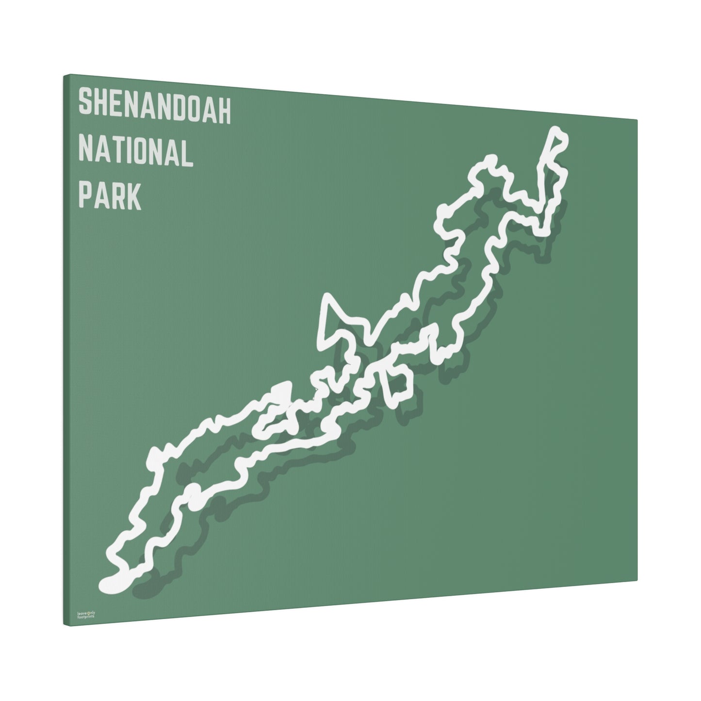 Shenandoah National Park Matte Canvas, Stretched, 0.75"