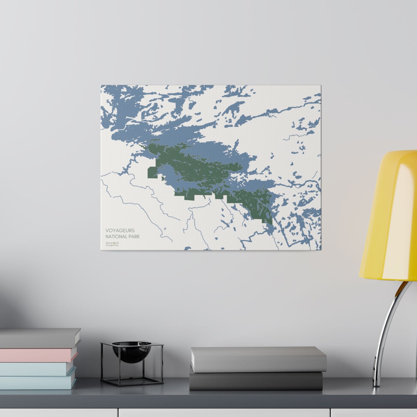 Voyageurs National Park Matte Canvas, Stretched, 0.75"