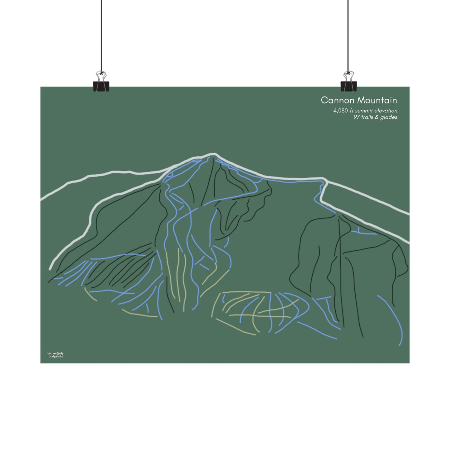 Cannon Mountain Horizontal Print