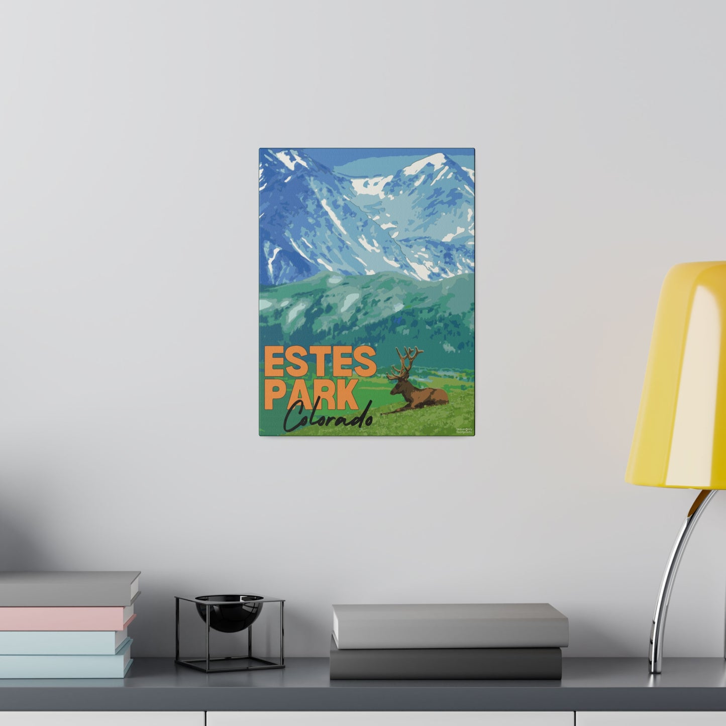 Estes Park Matte Canvas, Stretched, 0.75"