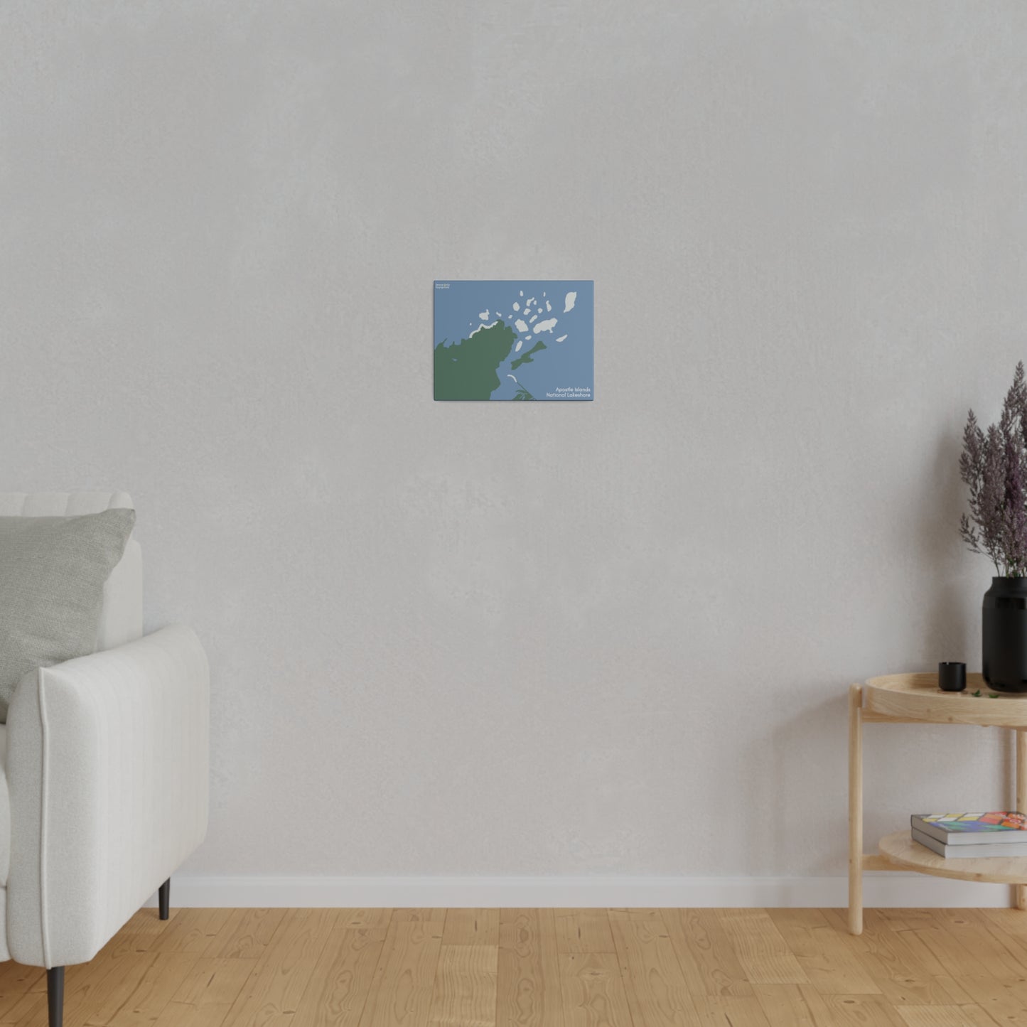 Apostle Islands National Lakeshore Matte Canvas, Stretched, 0.75"