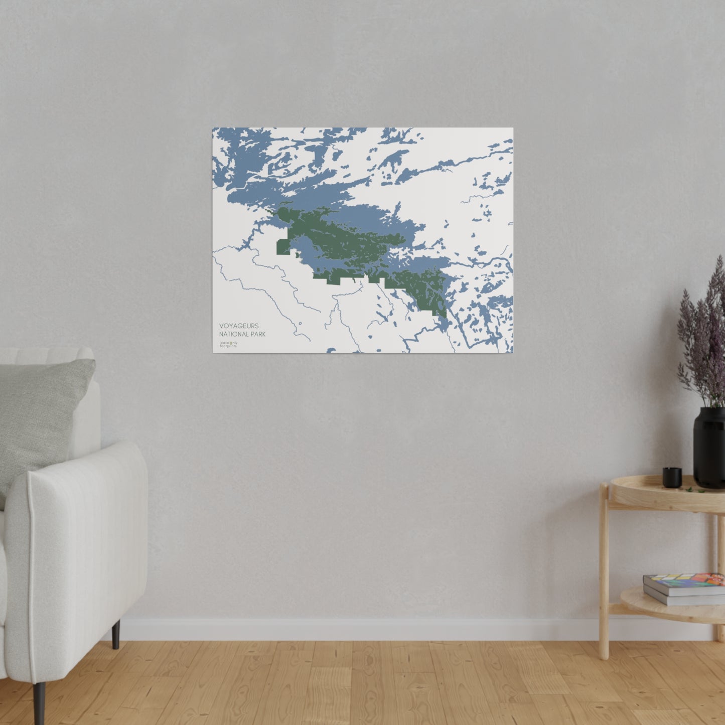 Voyageurs National Park Matte Canvas, Stretched, 0.75"