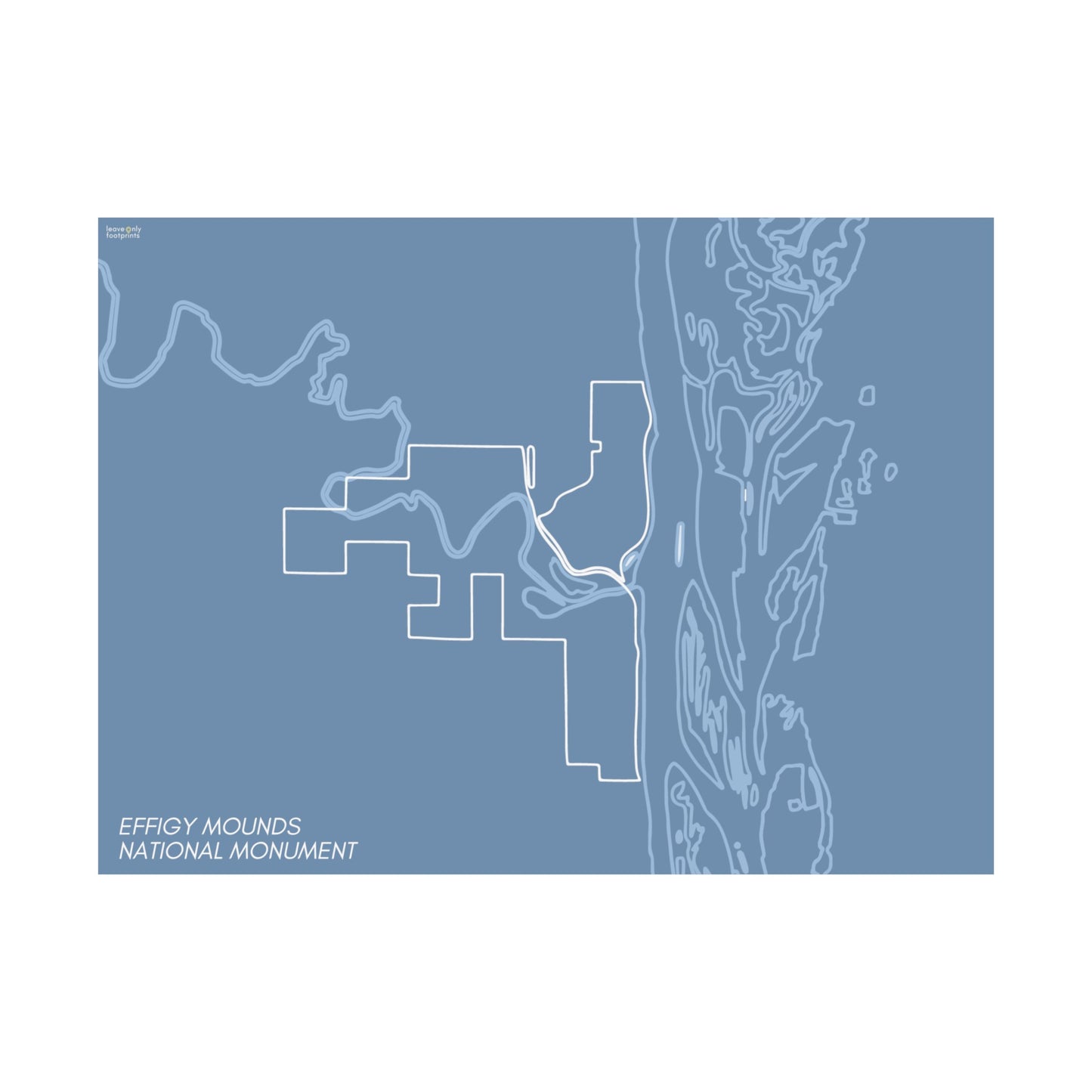 Effigy Mounds National Monument Horizontal Print