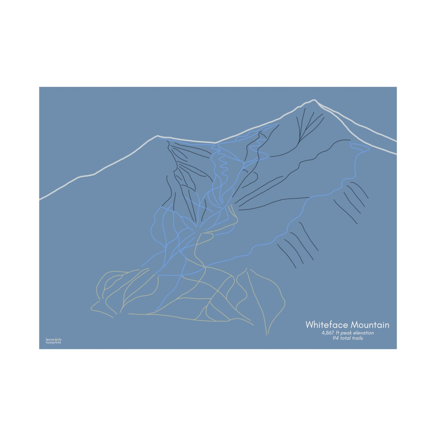 Whiteface Mountain Horizontal Print