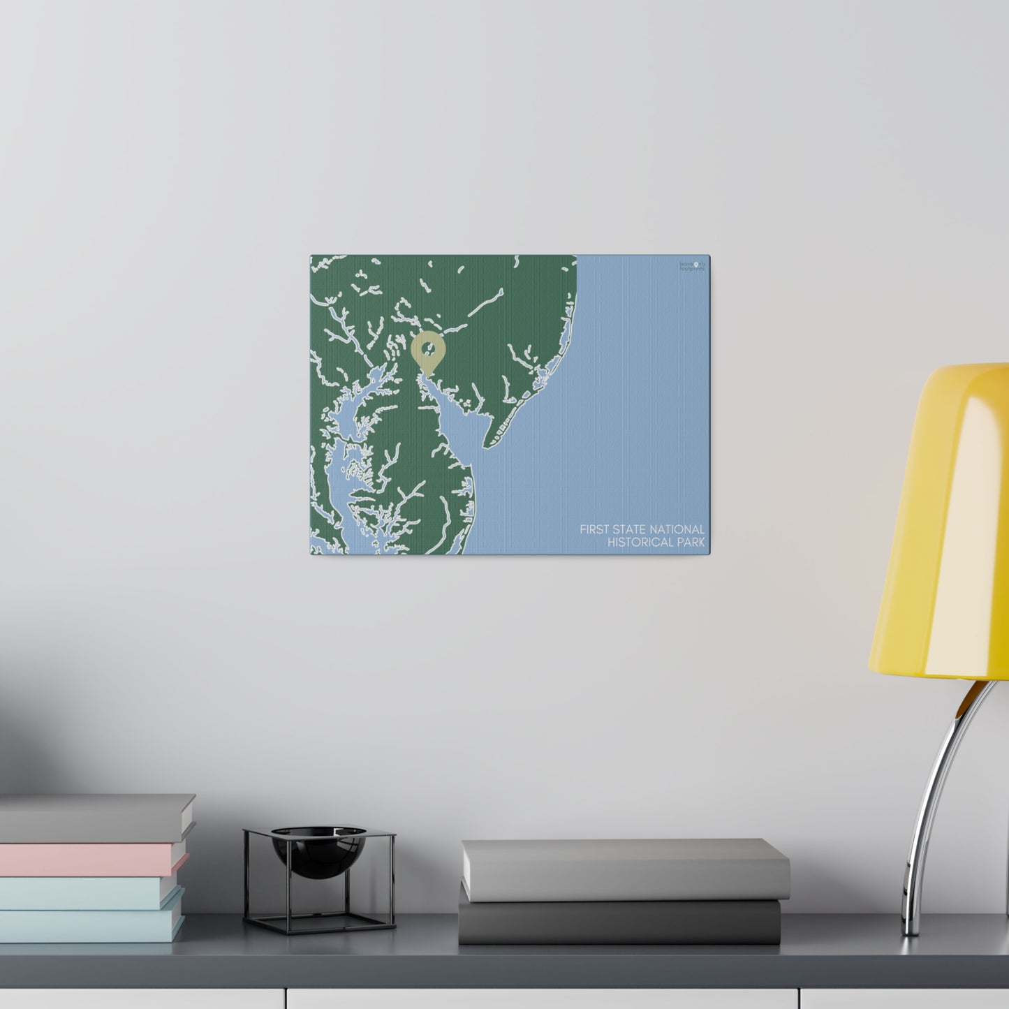 First State National Historical Park Matte Canvas, Stretched, 0.75"