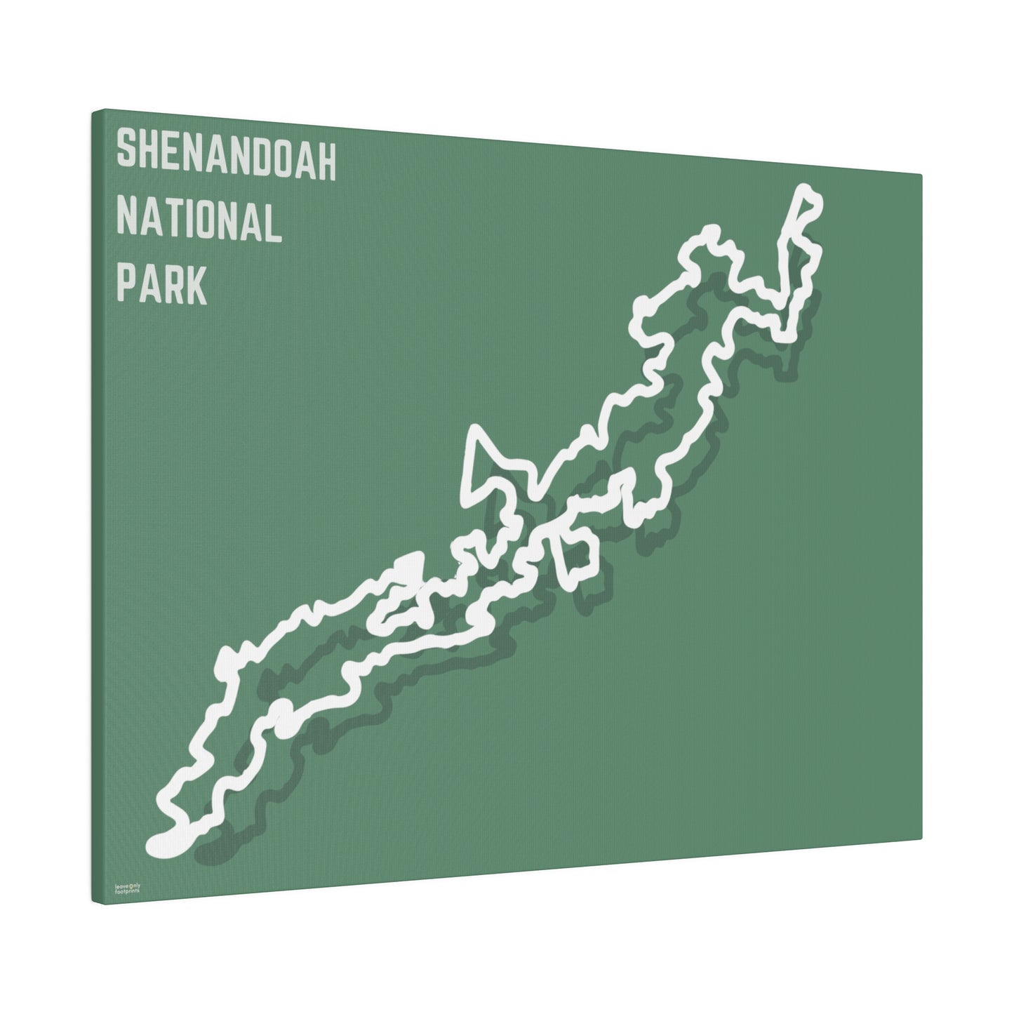 Shenandoah National Park Matte Canvas, Stretched, 0.75"
