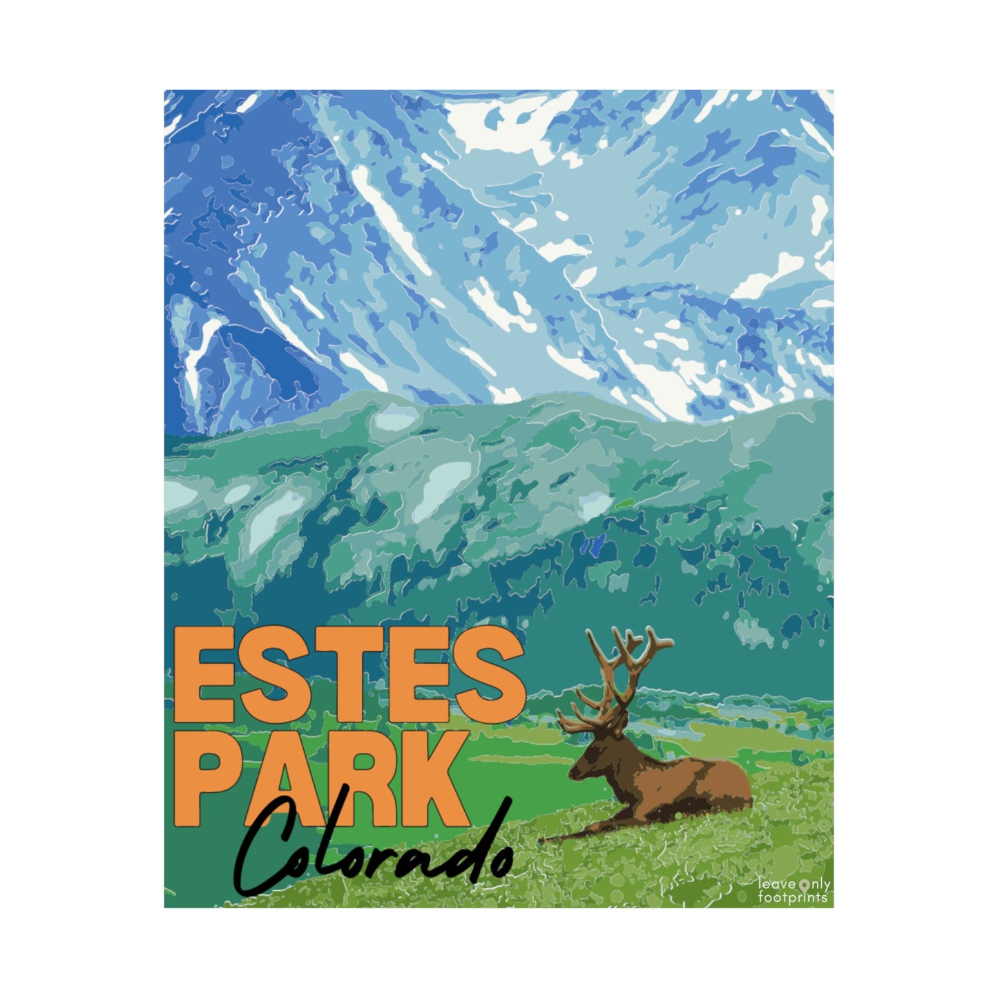 Estes Park Matte Vertical Posters
