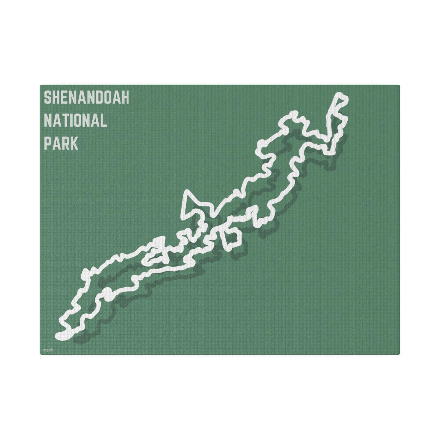 Shenandoah National Park Matte Canvas, Stretched, 0.75"