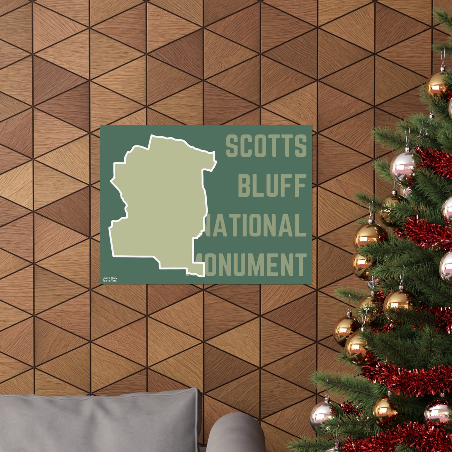 Scotts Bluff National Monument Horizontal Print
