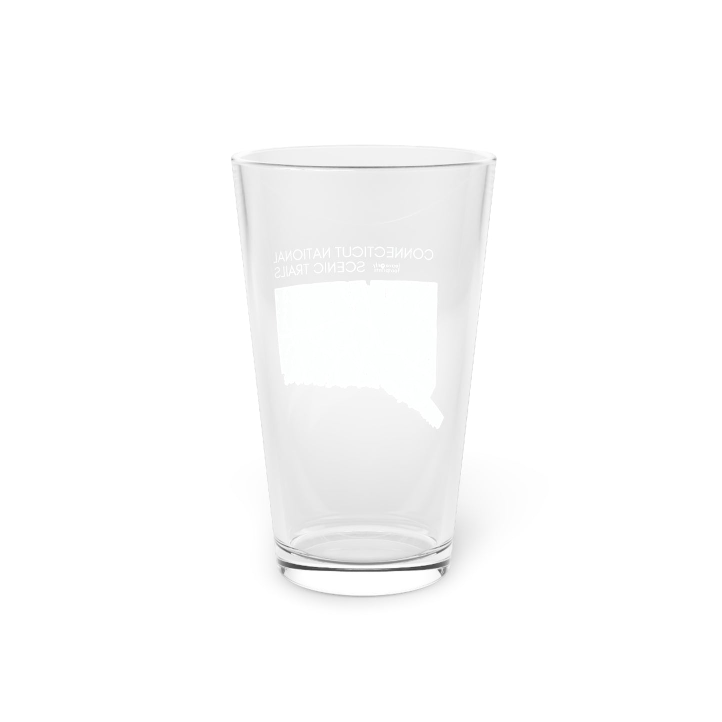 Connecticut National Scenic Trails Pint Glass, 16oz