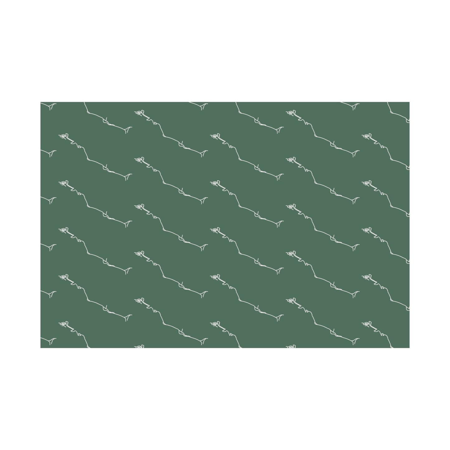 Allegheny Portage Railroad National Historic Site Patterned Horizontal Print