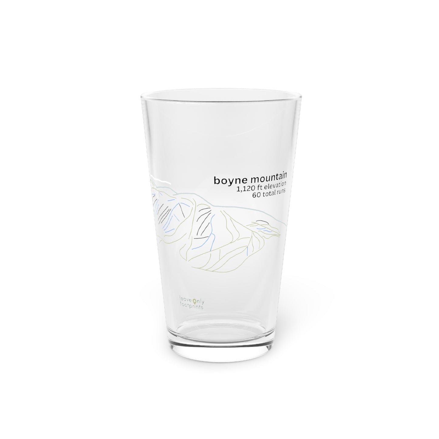 Boyne Mountain Pint Glass, 16oz