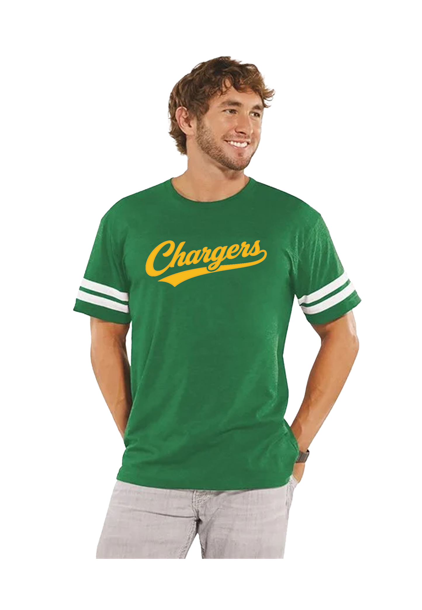 Chargers Baseball-Style Tee