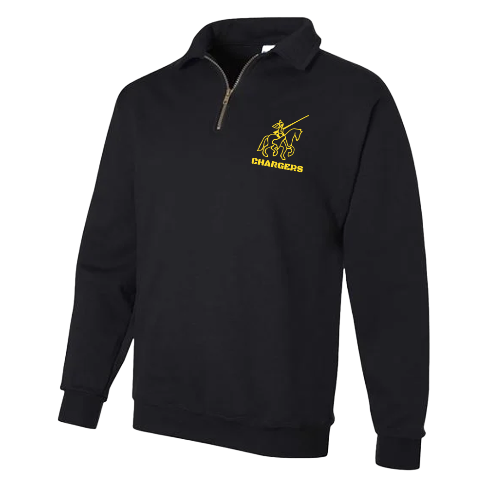 Quarter-Zip Collar Sweatshirt