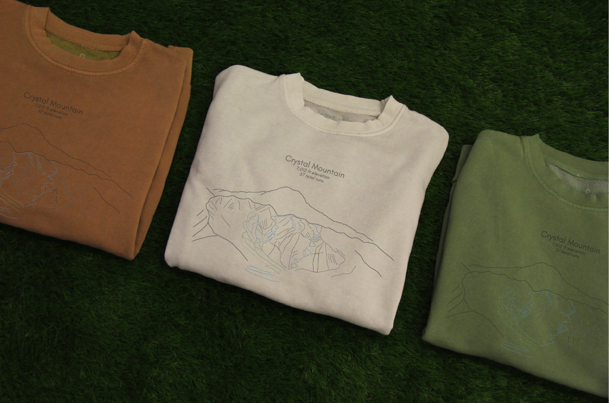 Crystal Mountain Crewneck