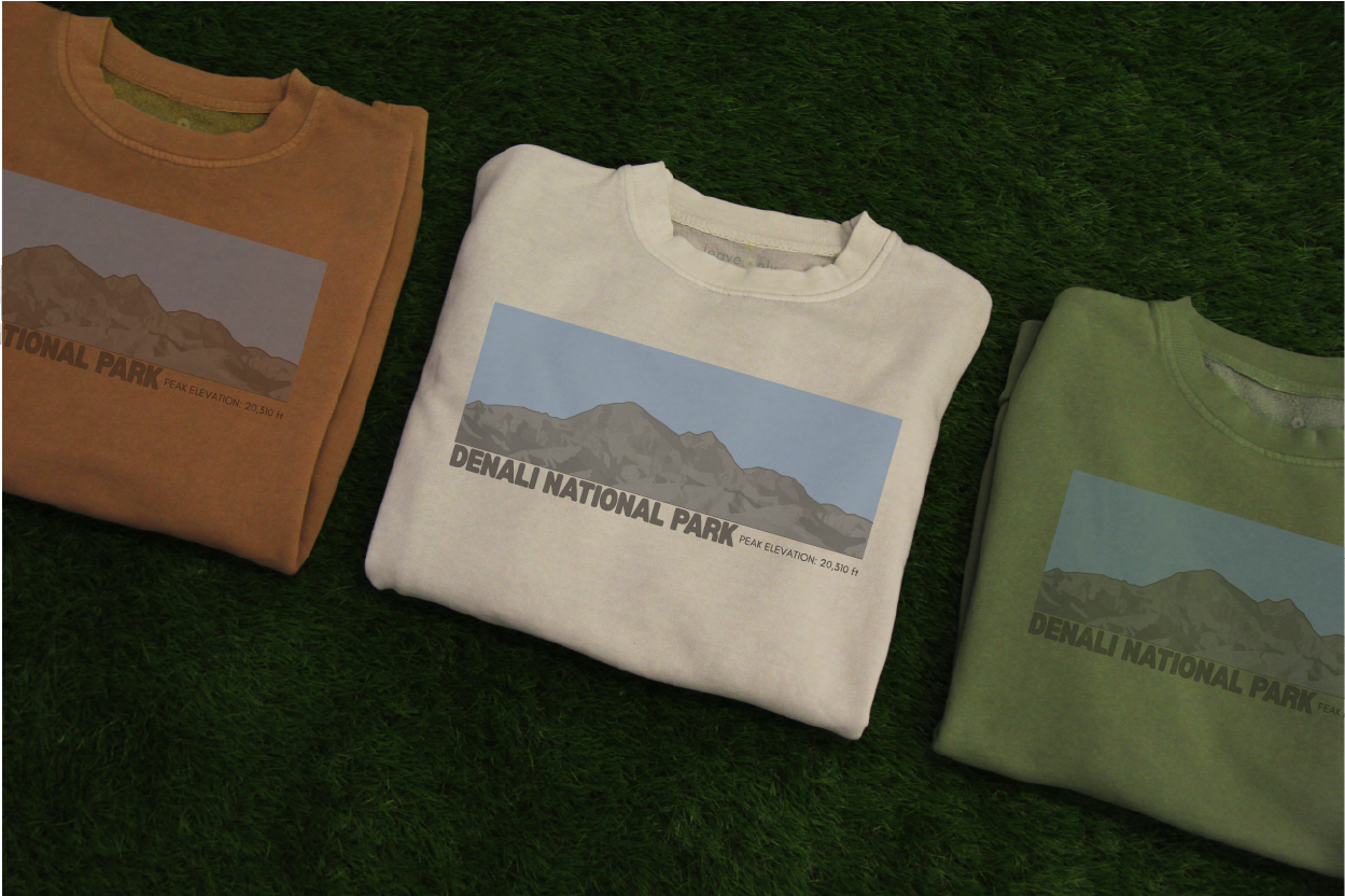Denali National Park Crewneck