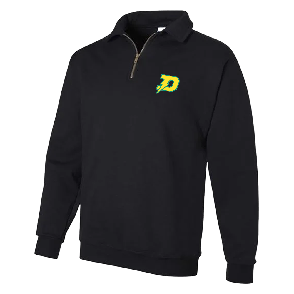 Quarter-Zip Collar Sweatshirt