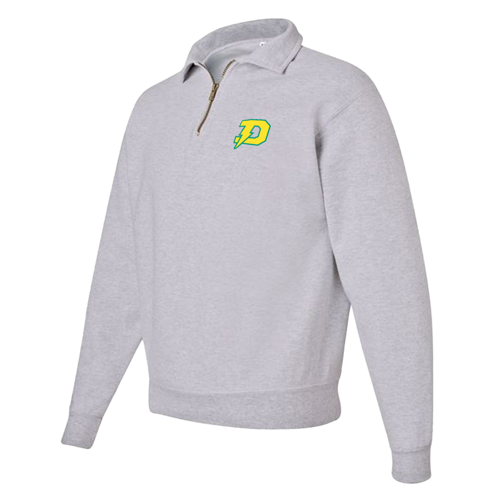 Quarter-Zip Collar Sweatshirt