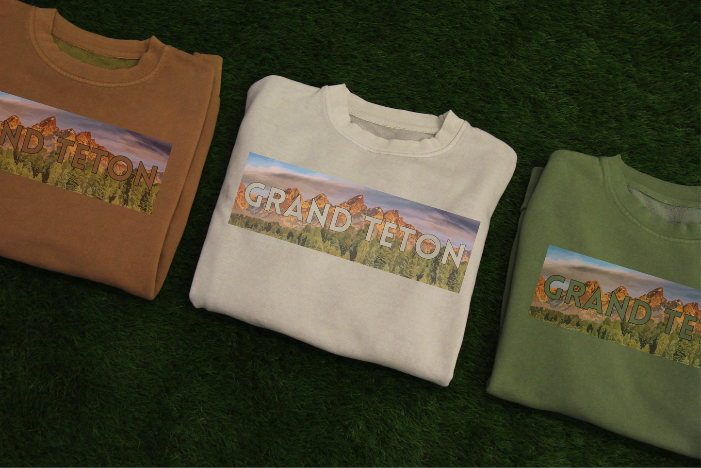 Grand Teton National Park Crewneck